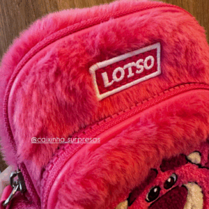 BOLSA DE OMBRO DE PELUCIA LOTSO - IMPORTADO