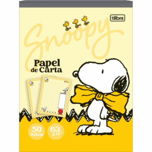 PAPEL DE CARTA SNOOPY