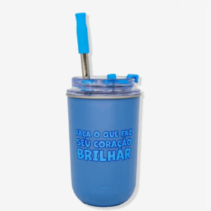 COPO TÉRMICO COM CANUDO STITCH