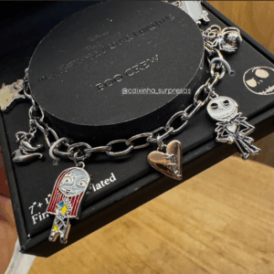 PULSEIRA COM PINGENTES O ESTRANHO MUNDO DE JACK - IMPORTADA