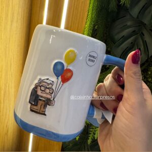 CANECA CARL FREDRICKSEN (UP! ALTAS AVENTURAS) - IMPORTADA
