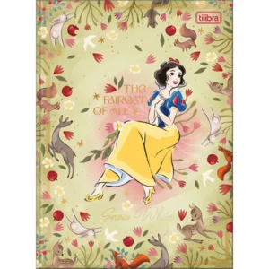 CADERNO BROCHURA BRANCA DE NEVE 80F
