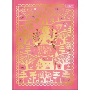 CADERNO BROCHURA BRANCA DE NEVE 160F