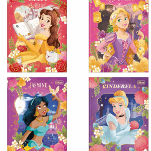 CADERNO BROCHURA PRINCESAS 80F